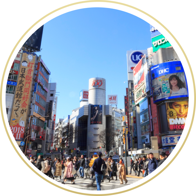 渋谷スクランブル交差点